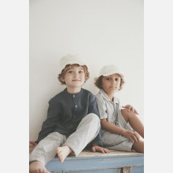 Huttelihut Pants YD Stribe - Bering Sea