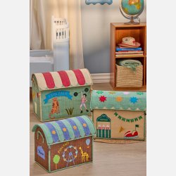 Rice Opbevaringskurv Stor - Tivolitema