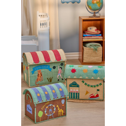 Rice Opbevaringskurv Lille - Tivolitema