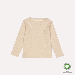 VACVAC Carlet Bluse - Light latte melange