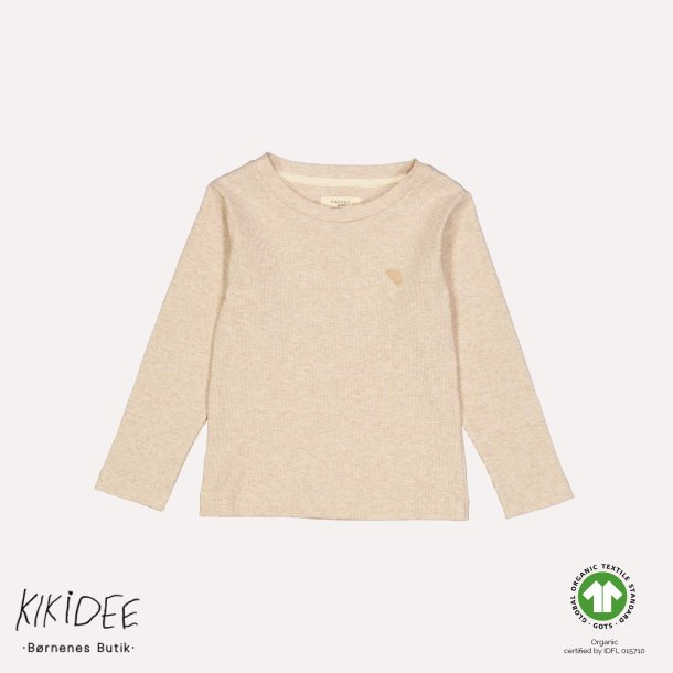 VACVAC Carlet Bluse - Light latte melange