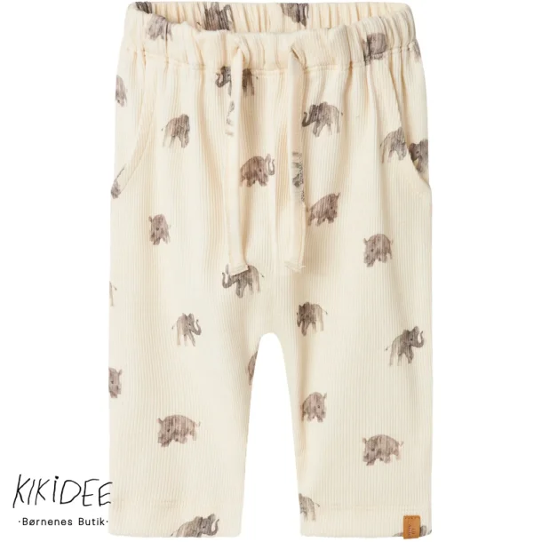 Lil' Atelier Ert Loose Fit bukser - Turtledove