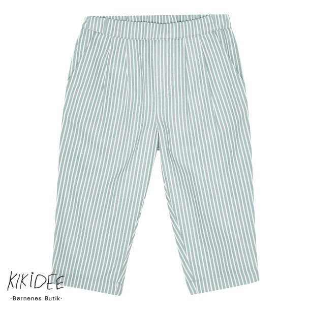 Flss Birk Bukser - Misty blue/Cloud