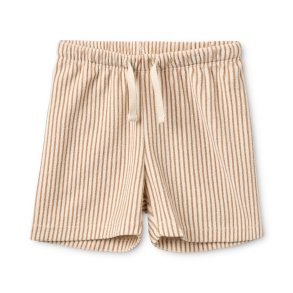Fl�ss Nohr Shorts - Light brown stripe