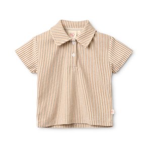Fl�ss Nohr Shirt - Light brown stripe