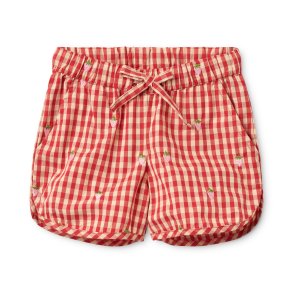 Fl�ss Molly Pineberry Shorts - Red-pink gingham 