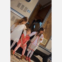 Fl�ss Lea Vest - Berry heart mix