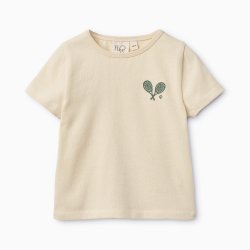 Fl�ss Anton T-shirt - Gentle cream