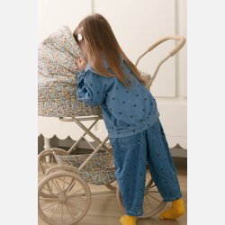 Fliink Donna Denim Bomberjakke - Light denim blue