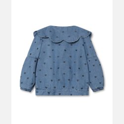 Fliink Donna Denim Bomberjakke - Light denim blue