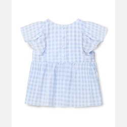 Fliink Pari Top PARI - Dream blue check 