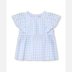 Fliink Pari Top PARI - Dream blue check 