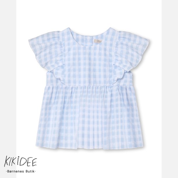 Fliink Pari Top PARI - Dream blue check 