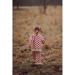 Fliink Alon Hjerte bukser - Red/sandshell 