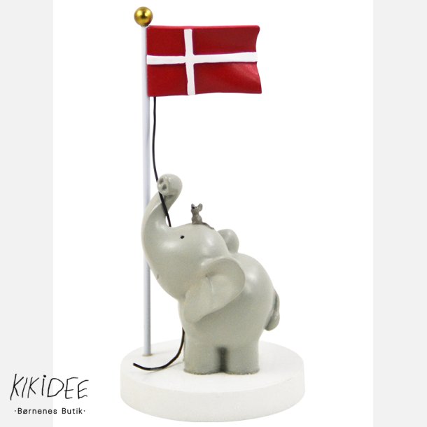 Kids By Friis Bordflag - Elefant og Mus 
