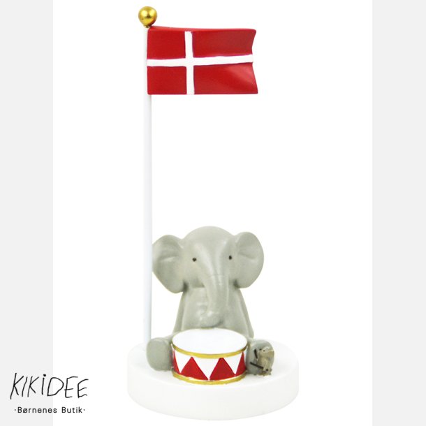 Kids By Friis Bordflag - Elefant m. Tromme