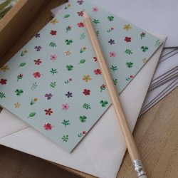 All By Voss Petit Blue Kort - A6