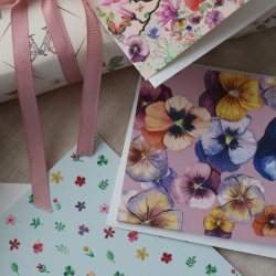 All By Voss Petit Blue Kort - A6