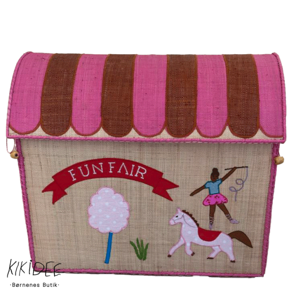 Rice Opbevaringskurv Stor - Fun Fair Theme