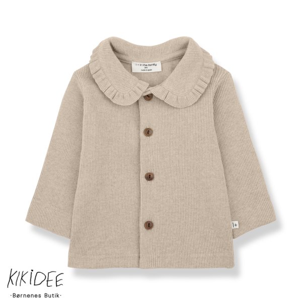 1+ In The Family Gisela Cardigan - tortora