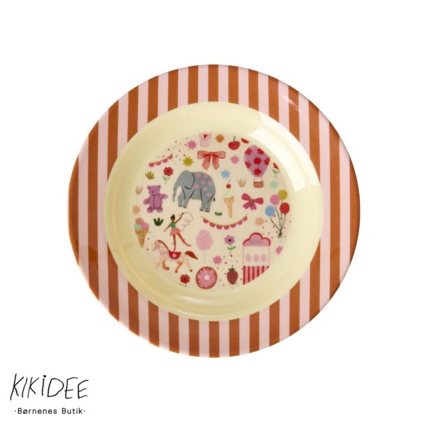 Rice Melamin B�rnesk�l - Fun fair mint   