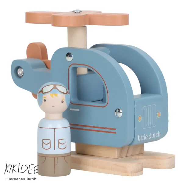 Little Dutch Helikopter m. Tr�figur 