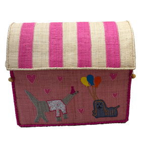  Rice Opbevaringskurv Mellem - Pink Party Animal 