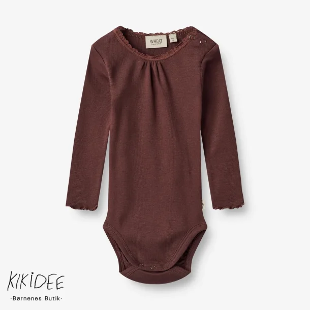 Wheat Rib Body Lotta - Aubergine