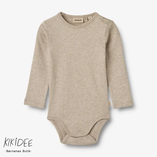 Wheat Body Spencer - Gravel melange 