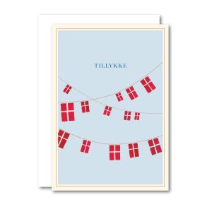 All By Voss Tillykke Kort - A7 