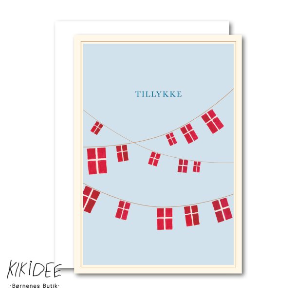 All By Voss Tillykke Kort - A7 