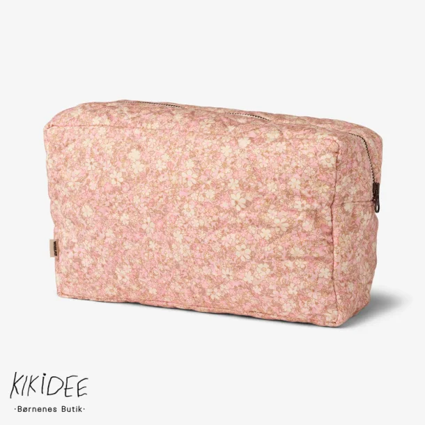 Wheat Lille Toilettaske Ziggy - Rose flower meadow 