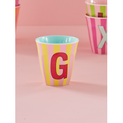 Rice Mellem Kop - Pink Strib - G