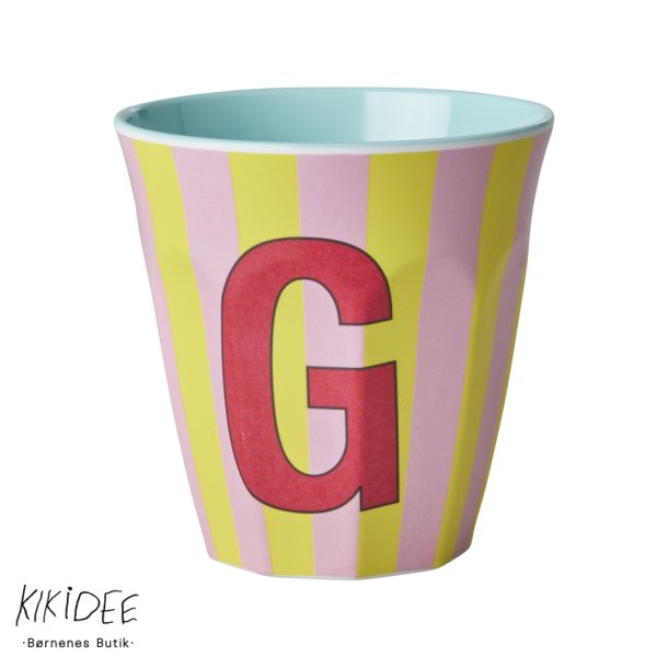 Rice Mellem Kop - Pink Strib - G