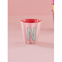 Rice Mellem Kop - Pink Strib - N