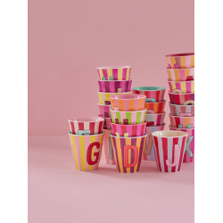 Rice Mellem Kop - Pink Strib - S