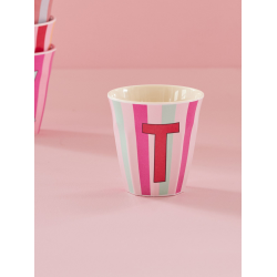 Rice Mellem Kop - Pink Strib - T