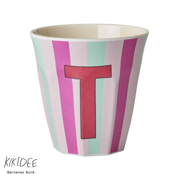 Rice Mellem Kop - Pink Strib - T
