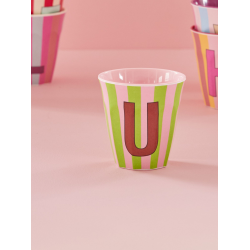 Rice Mellem Kop - Pink Strib - U