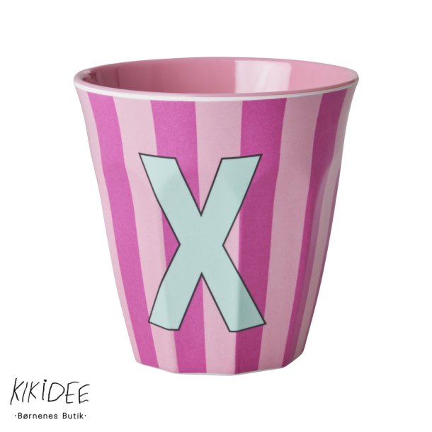 Rice Mellem Kop - Pink Strib - X