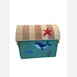 Rice Opbevaringskurv Mellem - Ocean 