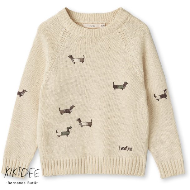 Fliink Mahdi Hunde Pullover - Sandshell 