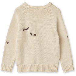 Fliink Mahdi Hunde Pullover - Sandshell 