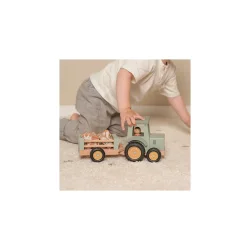 Little Dutch Traktor m. Trailer - Little Farm