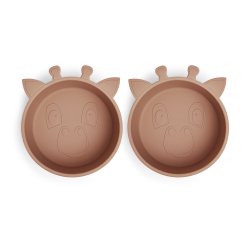 Nuuroo Alex Dyb Tallerken 2-pak - Chocolate malt