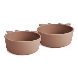 Nuuroo Alex Dyb Tallerken 2-pak - Chocolate malt