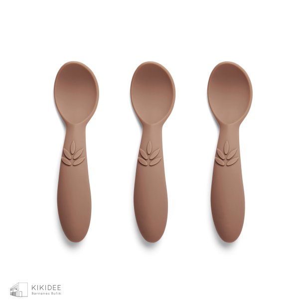 Ella Silicone Skeer - 3 stk. - Chocolate malt