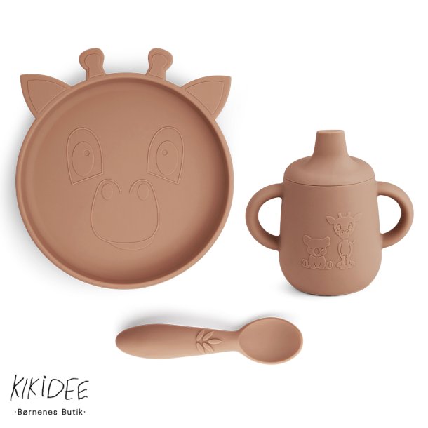 Elke Silikone Servicest 3-pak - Chocolate malt