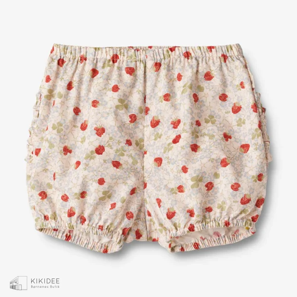 Wheat Nappy Clara Bloomers  - Rose strawberries