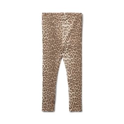 Sofie Schnoor Naline Leggings - Beige leopard 